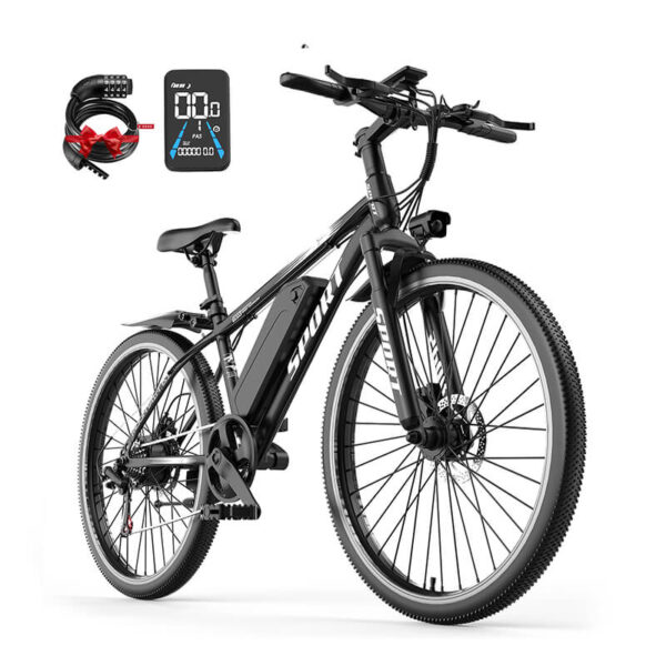 26 Inch Alloy Steel Lithium-ion  500w Field City Ebike - Image 2